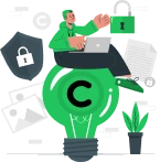 Institutional compliance management illustration