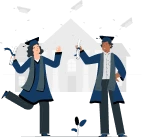 Transparent institutional accountability and integrity illustration