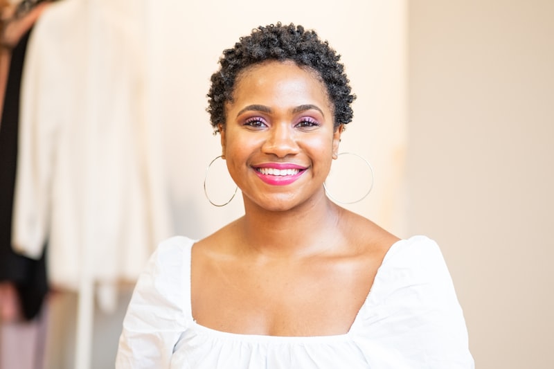 Formatted ID photo with white background after processing
