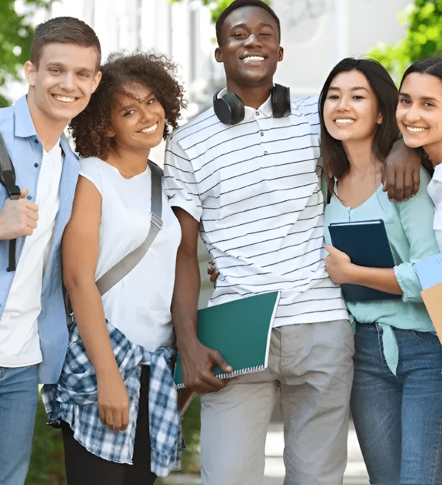 Students using the UniCloud360 student management system